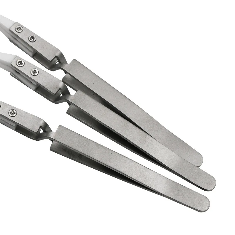 Пинцет из нержавеющей стали антимагнитный антикислотный прецизионный зажим
