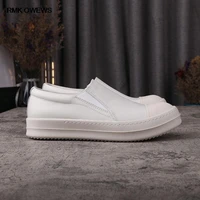 rmk owews springautumn new rick fashion designer ro shoes slip on owens leather sneakers shoes womens casual shoes mens shoes