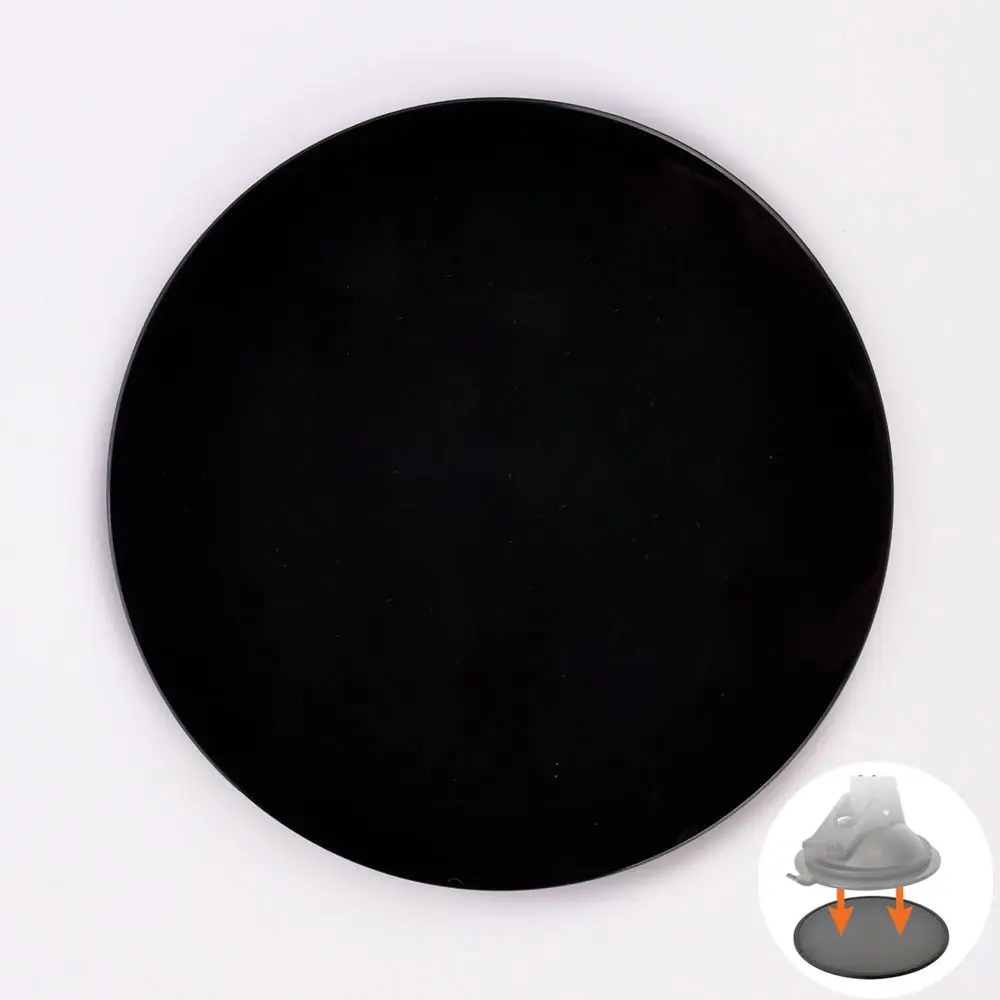 

80mm Hot Auto Black Fashion Suction Cup Adhesive Pad Mount Disk Disc Sticky