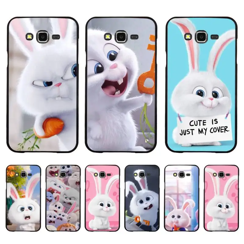 

cute cartoon rabbit Phone Case For Samsung Galaxy J 4plus J6 J5 J72016 J7prime cover for J7Core J6plus