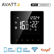 AVATTO – Thermostat Connecté WiFi, Pour Contrôler Le Chauffage Électrique Au Sol, Pour Chaudière Eau/Gaz, Fonctionne Avec Tuya