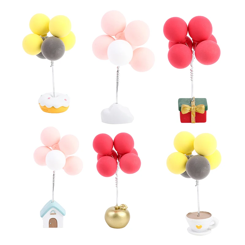 

1 шт., миниатюрные красочные шары для кукольного домика