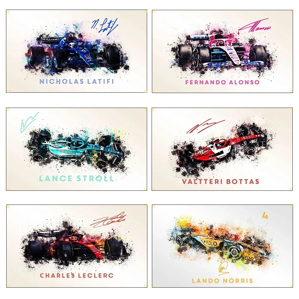 JDM гоночная живопись винтажный автомобиль граффити баннер