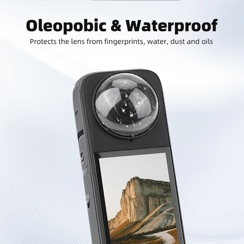 Стандартные Защита объектива для Insta360 X4 Защита объектива для Insta 360 X4 клейкая Защитная пленка для камеры аксессуары