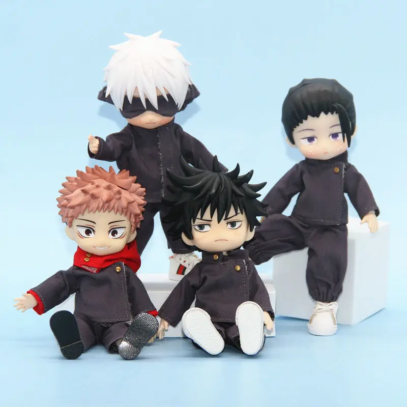 

Ob11 doll accessories doll clothes mantra [lazy seven] GSC plain clothes action doll children's toy cute toy clay man