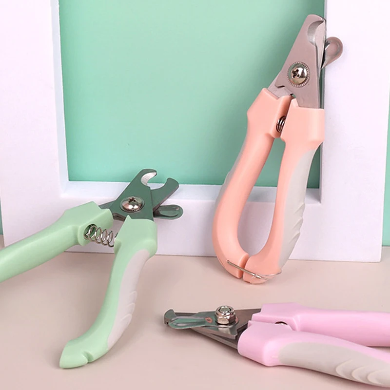 

Dog Nail Clipper Pet Scissors Animals Cat Grooming Care Tools with Safety Guard Razor Sharp Trimmers Puppy Kitten Toenail Cutter