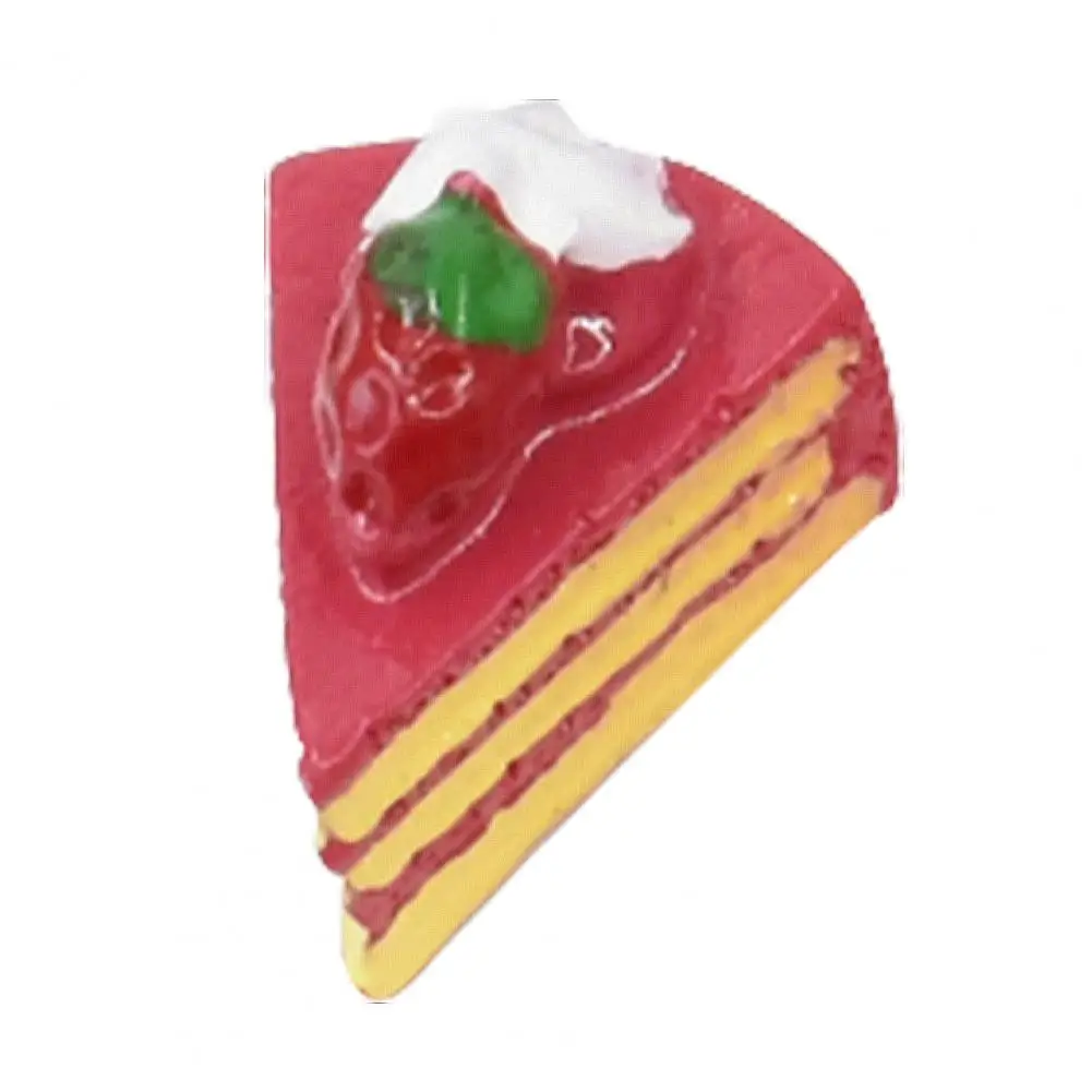 

5Pcs Useful Miniature Dessert Model Role Play Kitchen Toy Doll House Dessert Lightweight Round Edge