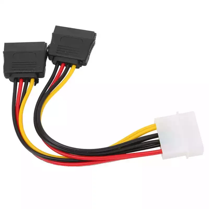 

cover for laptops web camera hd computer camera Hard Drive Power Cord 4Pin IDE 15Pin Male to 2 Female