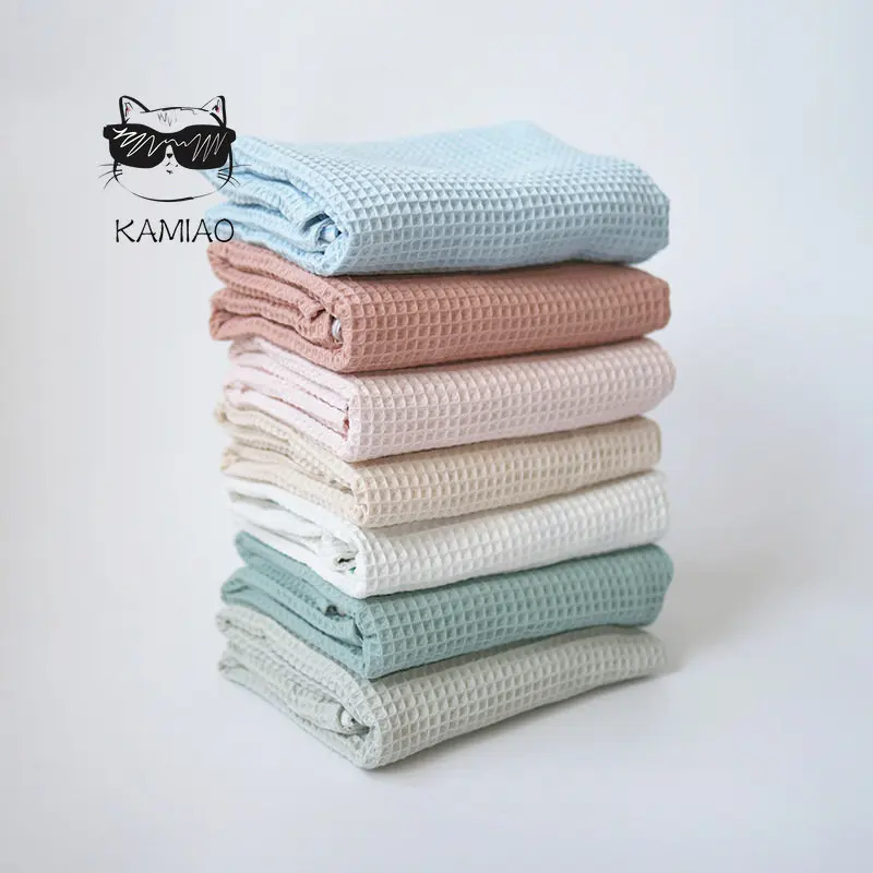 

Muslin Baby Cotton Blanket Bed Solid Color Cover Infant Plaid for Newborns Super Soft Mattresses for Babies Swaddles Blankets