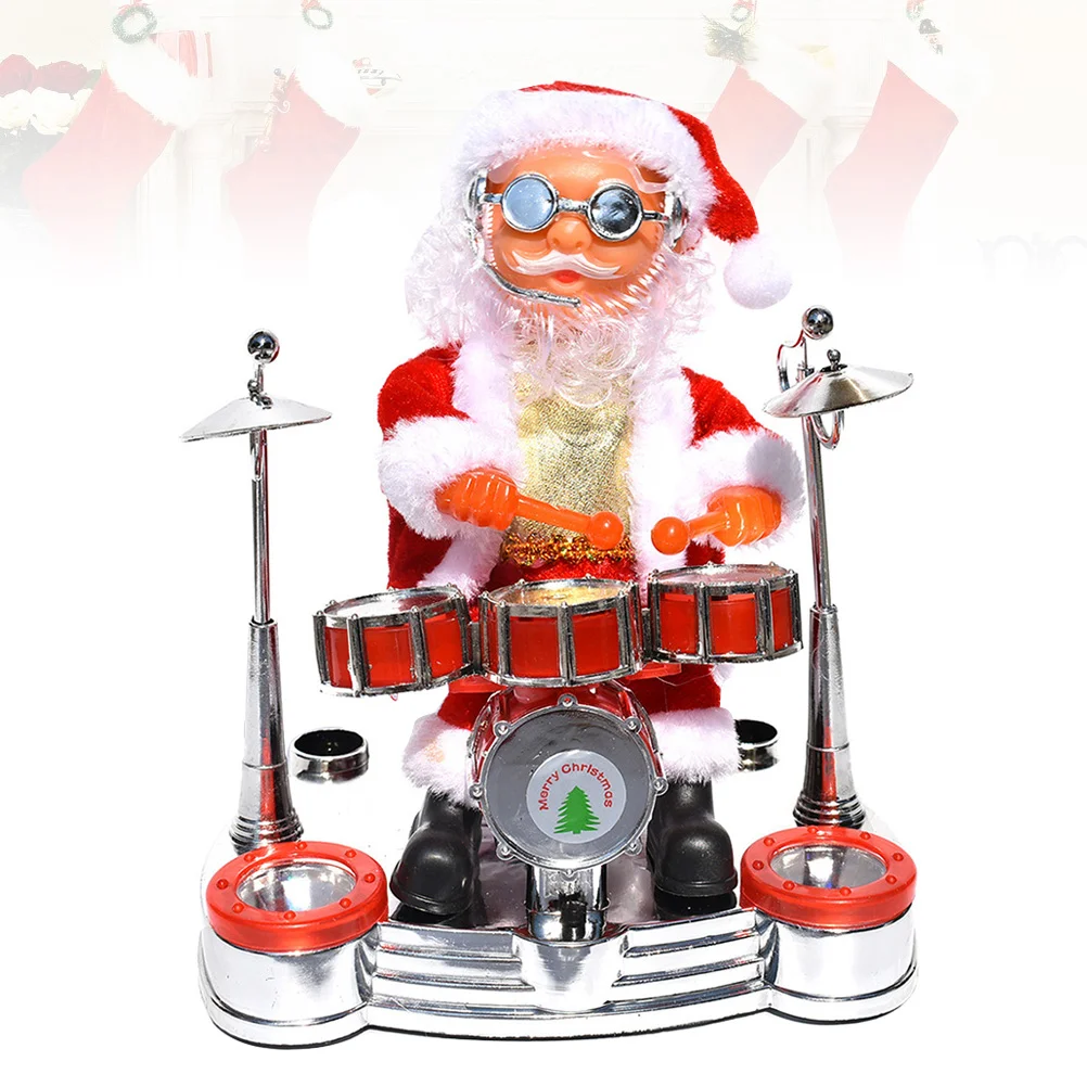 

Santa Claus Dancing Decorations Porristas Christmas Gifts Number Singing
