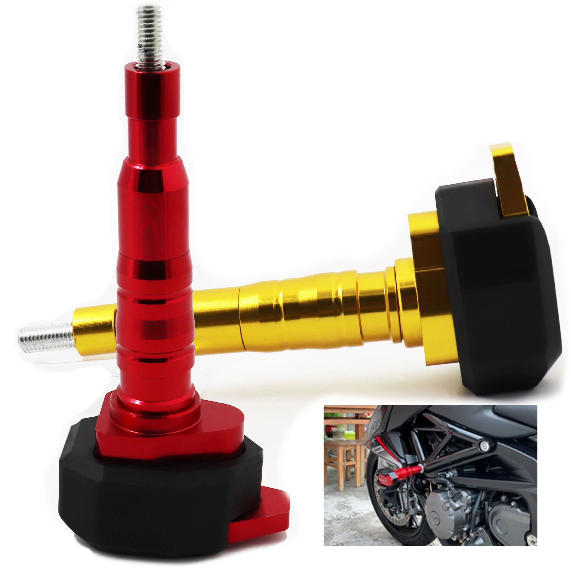 

10mm Motorcycle Frame Sliders Anti Crash PAD FOR SUZUKI BANDIT 1250F GSX-S1000 GSR400 FOR HONDA VFR 1200F NC 700S CBR 125R