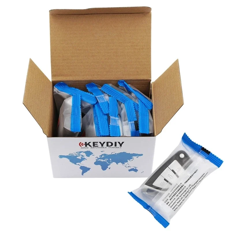 Металлическая кнопка KEYDIY B29, оригинальный универсальный пульт дистанционного управления, ключ B-Series для KD900 KD900 +,KD MAX KD-X2, программатор ключей, 5 шт.партия (art.: 3920c22bcf45f) - 3920c22bcf45f