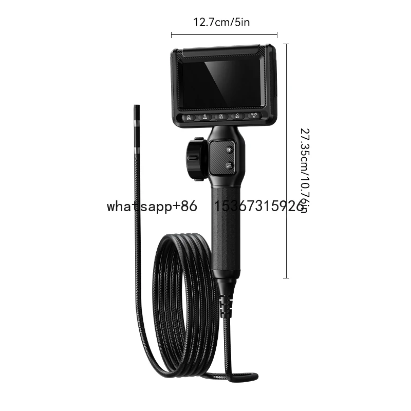 ANESOK S23 одинарный объектив 8 мм 1 м кабель двусторонний 360 градусов