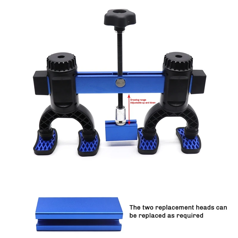 Съемник для ремонта вмятин автомобиля вращение на 360 ° нескользящий корпус