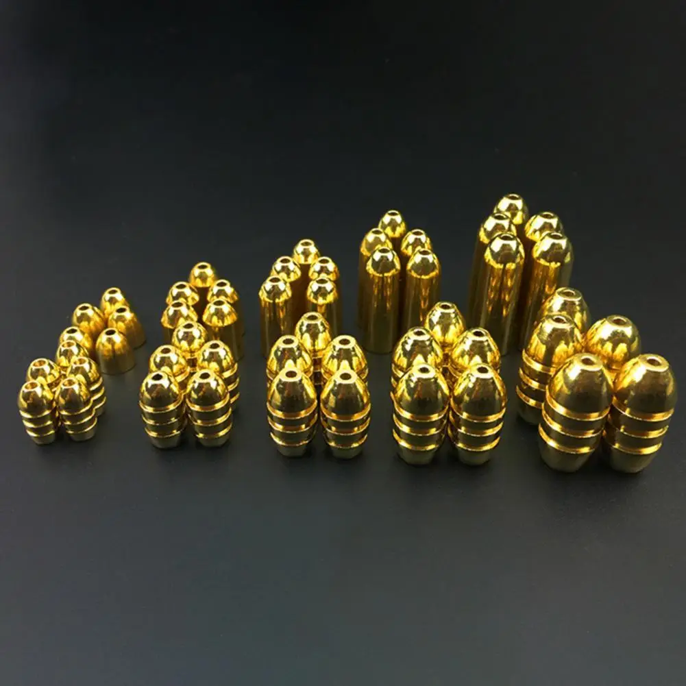

51Pcs/Set Weight Sinker Sturdy Metal Reusable Corrosion Resistant Lead Sinker for Fishing Lead Sinker Fishing Lead