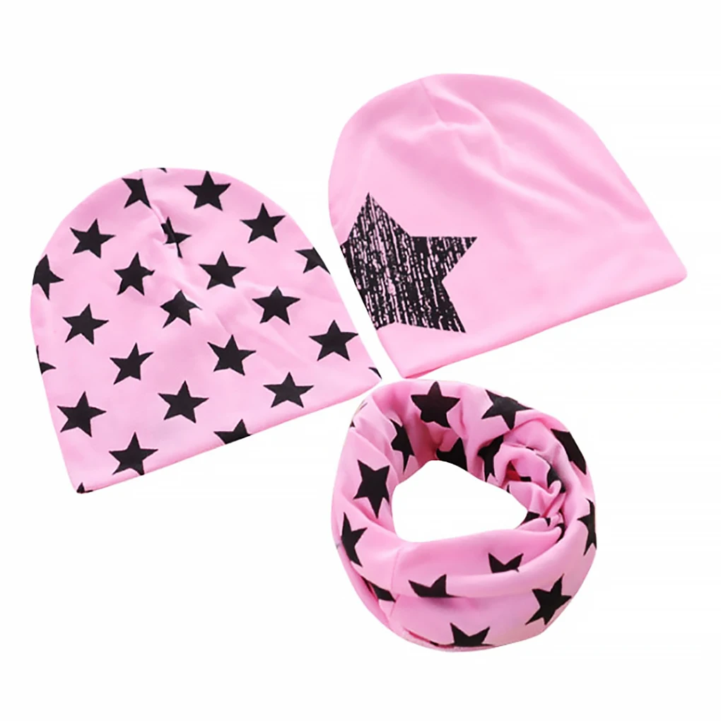 

3 шт./комплект, детская шапка, шарф и шейный платок