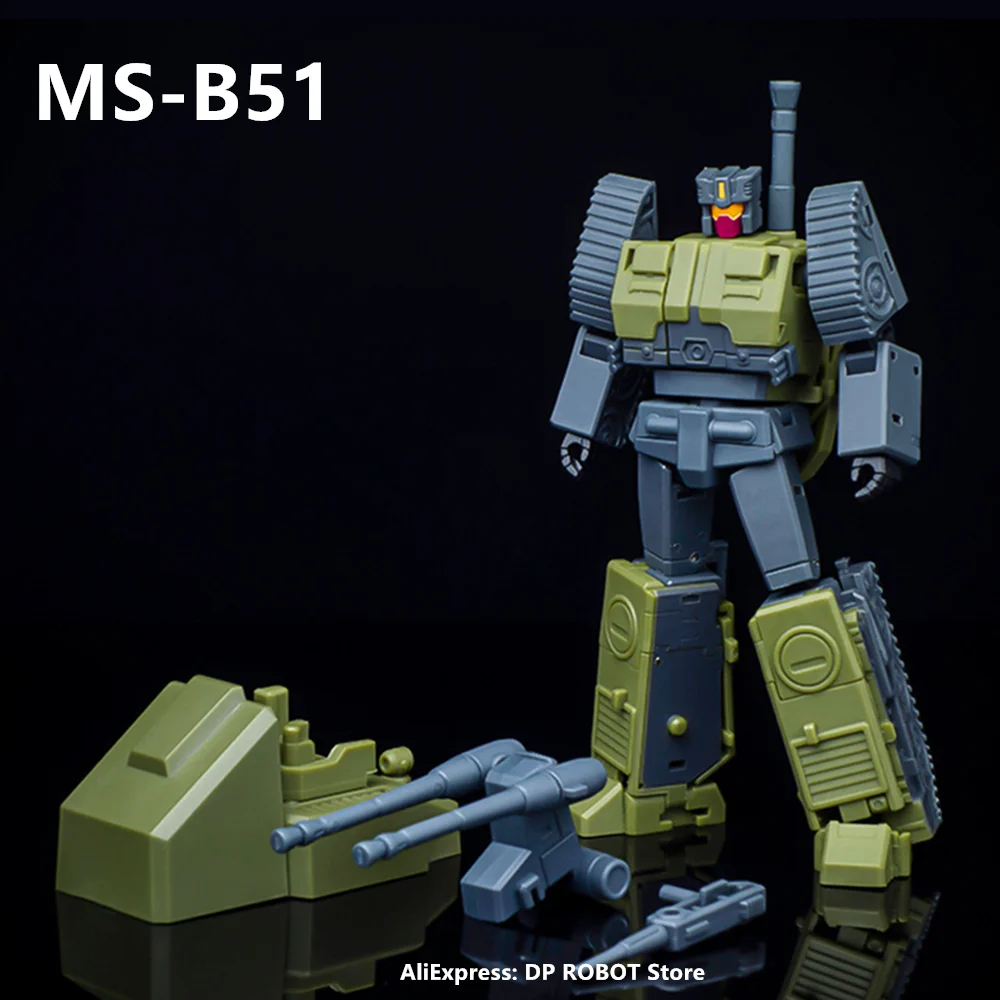 

[IN STOCK] Magic Square MS-TOYS Lord of War MS-B51 MSB51 Heavy Gunner Bruticus Brawl G1 Transformation Action Figure Robot