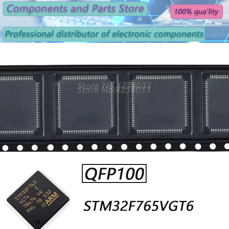 

1 шт. STM32F765VGT6 STM32F765V STM32F76 STM32F QFP100 новый оригинальный запас