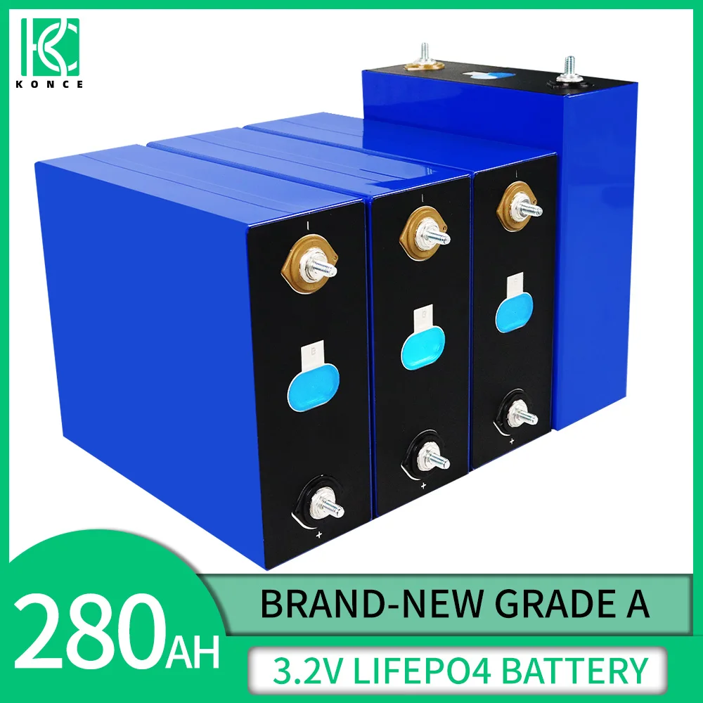 

3.2V 230AH Lifepo4 Battery 4/8/16/32PCS High Capacity Grade A Lithium Iron Phosphate Cell 12V 24V 36V for RV Golf Cart Battery