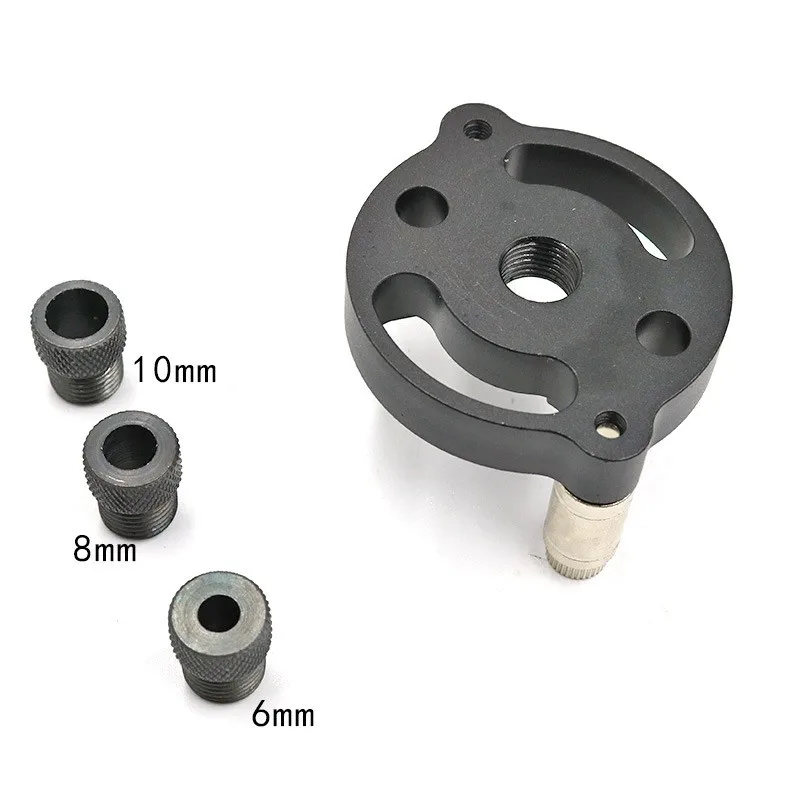 

Positioning Drill Locator Pull Punch Sleeve Tool Woodworking 80*80*55mm