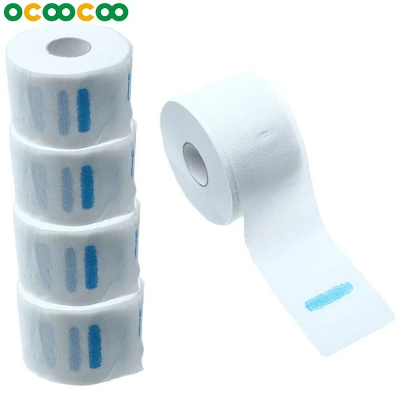 

1 Roll Pro Stretchy Disposable Neck Paper Strip for Barber Salon Hairdressing