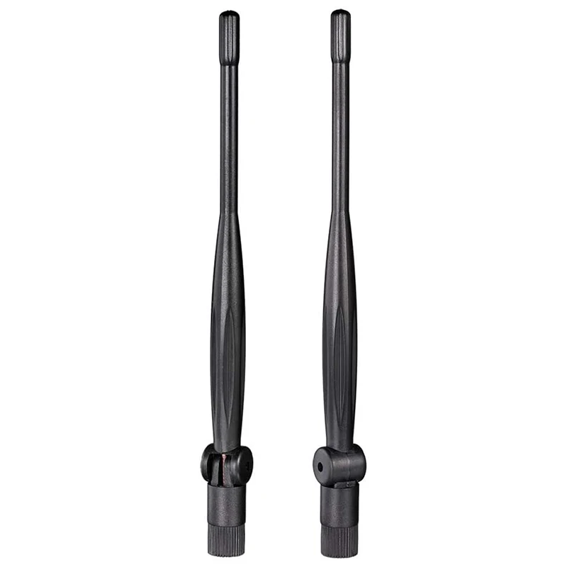 

2.4Ghz 5Ghz 5.8Ghz Dual Band Wifi Antenna 5Dbi RP-SMA Antenna (2-Pack) For PC Desktop,Wifi Router,Pcie Network Card