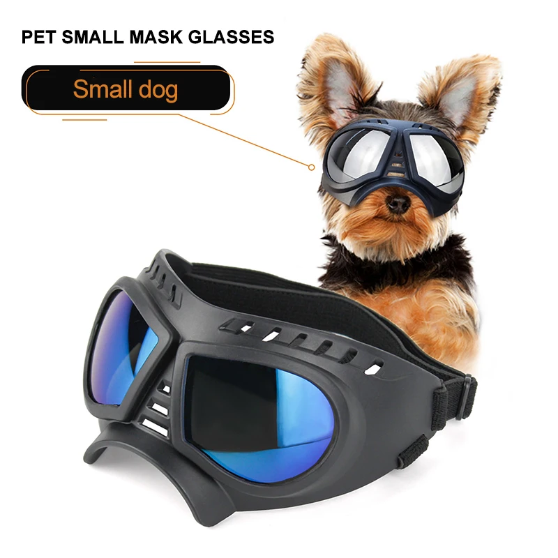 

Pet Dog Goggles Fashion Sports Sunglasses Waterproof Snowproof Soft Frame Pet Mask Anti-UV Glasses Dogs Outdoor Goggles