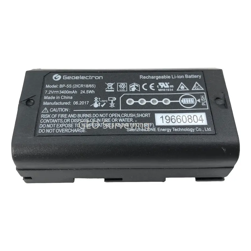 

BP-5S Battery 7.2V 3400mAh For South Unistrong Stonex X11 Data Controlle FOIF A90 STONEX P9-G STONEX P9-II S6 S9