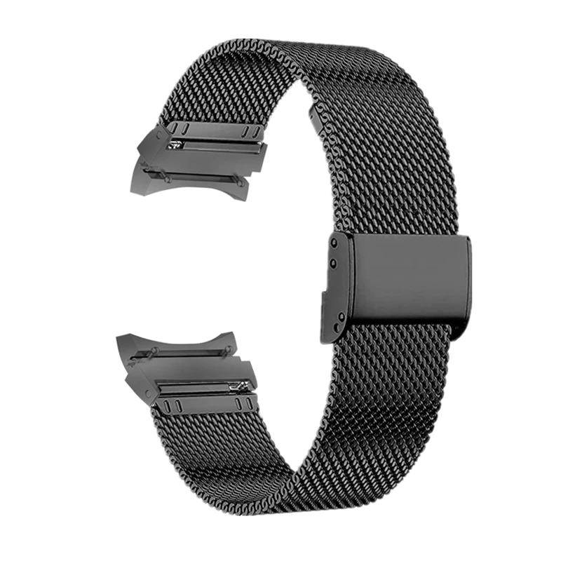 

No Gap Strap for Samsung Galaxy Watch 4 44mm 40mm Gapless Stainless Steel Mesh Bracelet Galaxy Watch 4 Classic 42mm 46mm Band