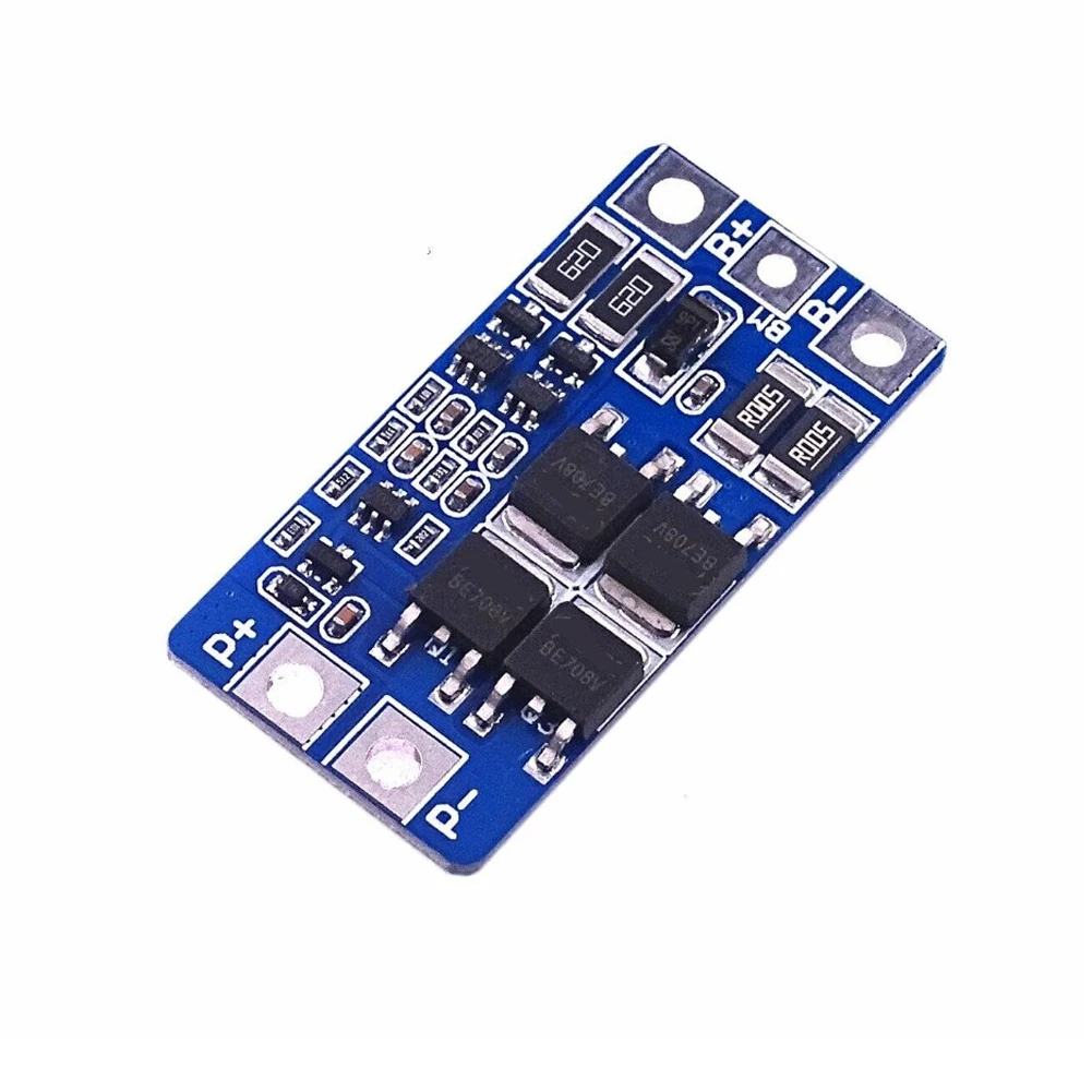 

Lithium Battery Charger Protection Board BMS 2S 7.4V 8.4V 10A W/ Balance Equalizer Power Equipment Power Tool Accessories