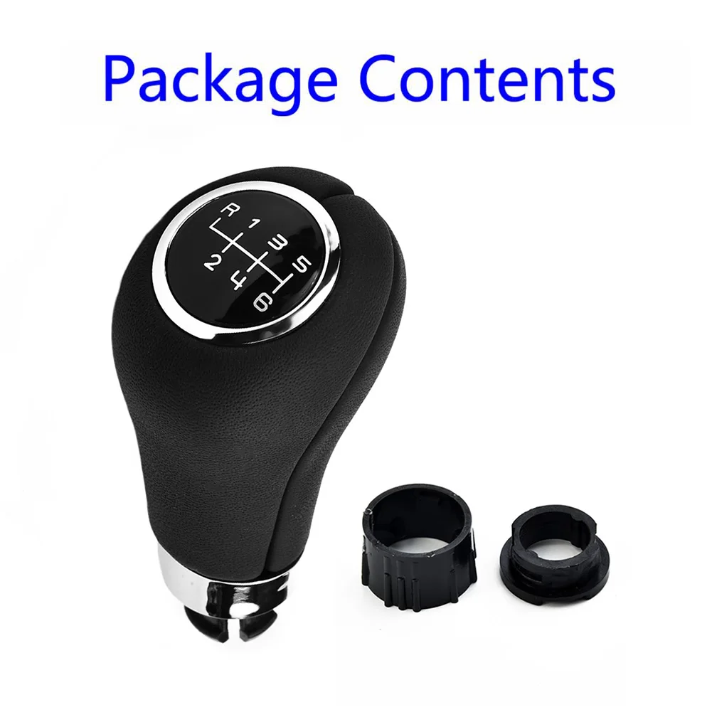

1pc Car Leather Gear Cover 6Speed Manual Gear Shift Knob For Mercedes C/E/Glk-Class W203 Facelift W204 X204 W212 A207 Auto Parts