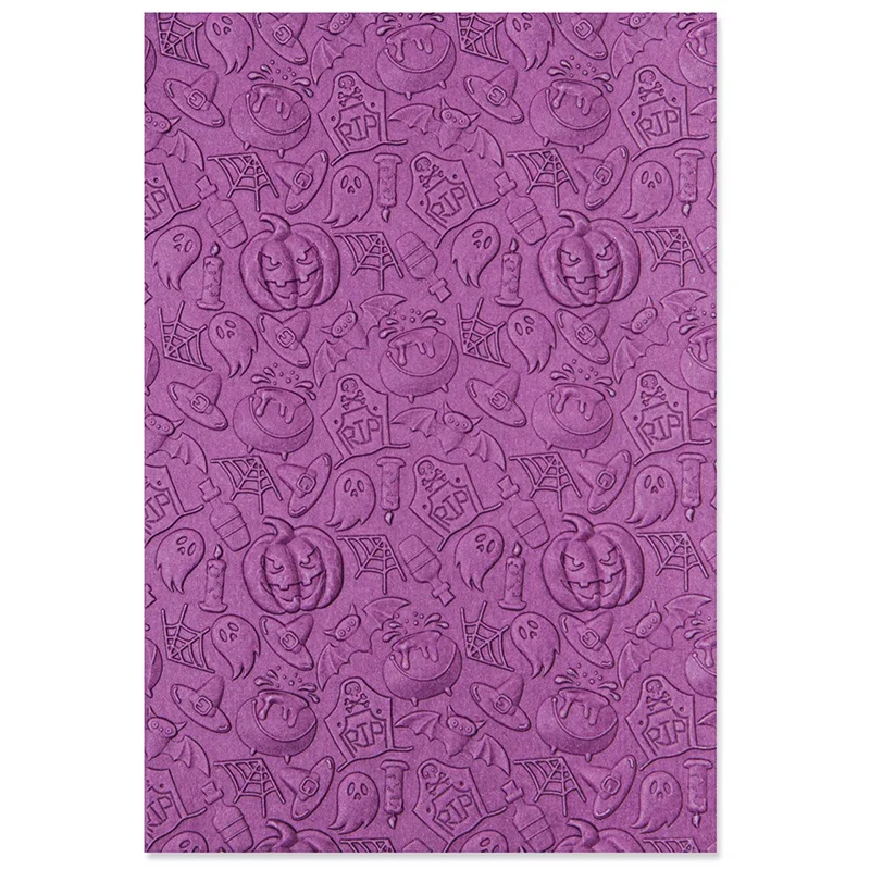 Тисненая папка с текстурой 3-d-элементы для Хэллоуина