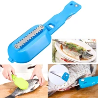 multifunctional fish scale planer tool fish scaler fishing knife fish cleaning tools kitchen cooking accessorie kitchen gadgets