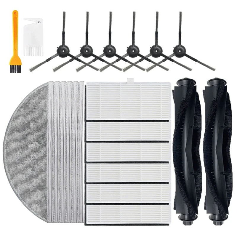 

Аксессуары для робота-пылесоса Xiaomi Lydsto R1, основная боковая щетка, тряпочка для швабры, фильтр НЕРА, запасные части