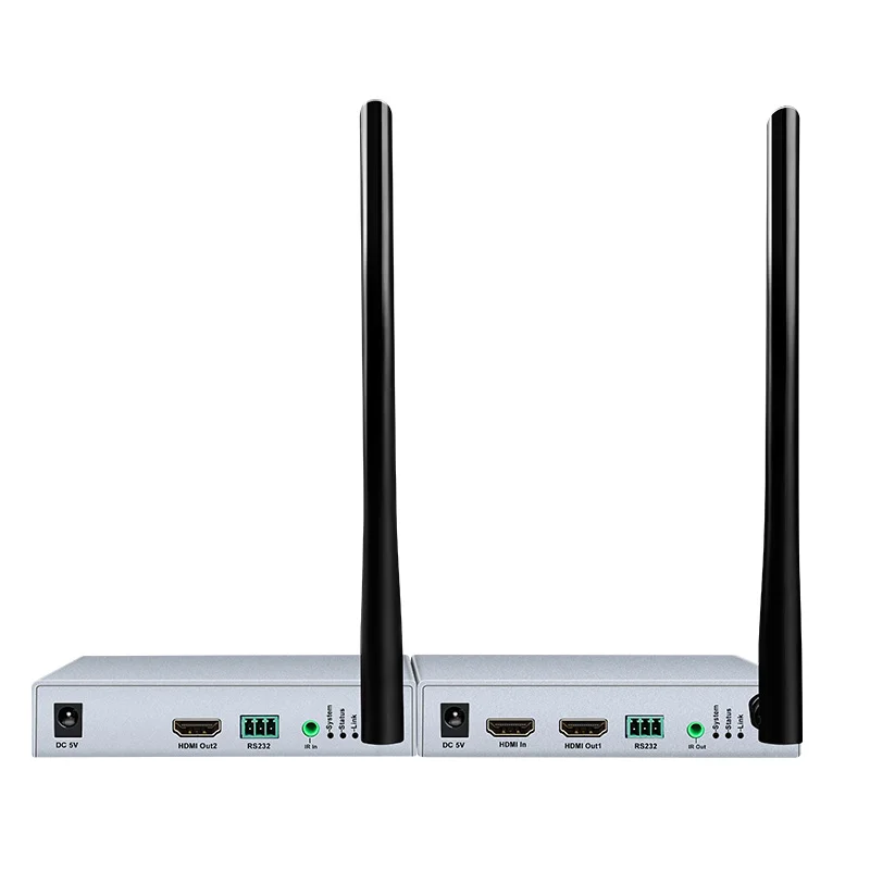 HDMI беспроводной удлинитель с петлей Wifi 100 м hdmi через ethernet Аудио видео сигнал 2 4G 5 8G
