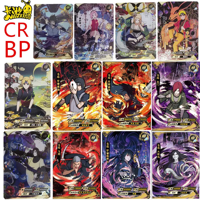 

Открытки Naruto Редкие BP карты Uchiha Obito Deidara Senju Hashirama Uchiha Itachi Nagato коллекционные карты
