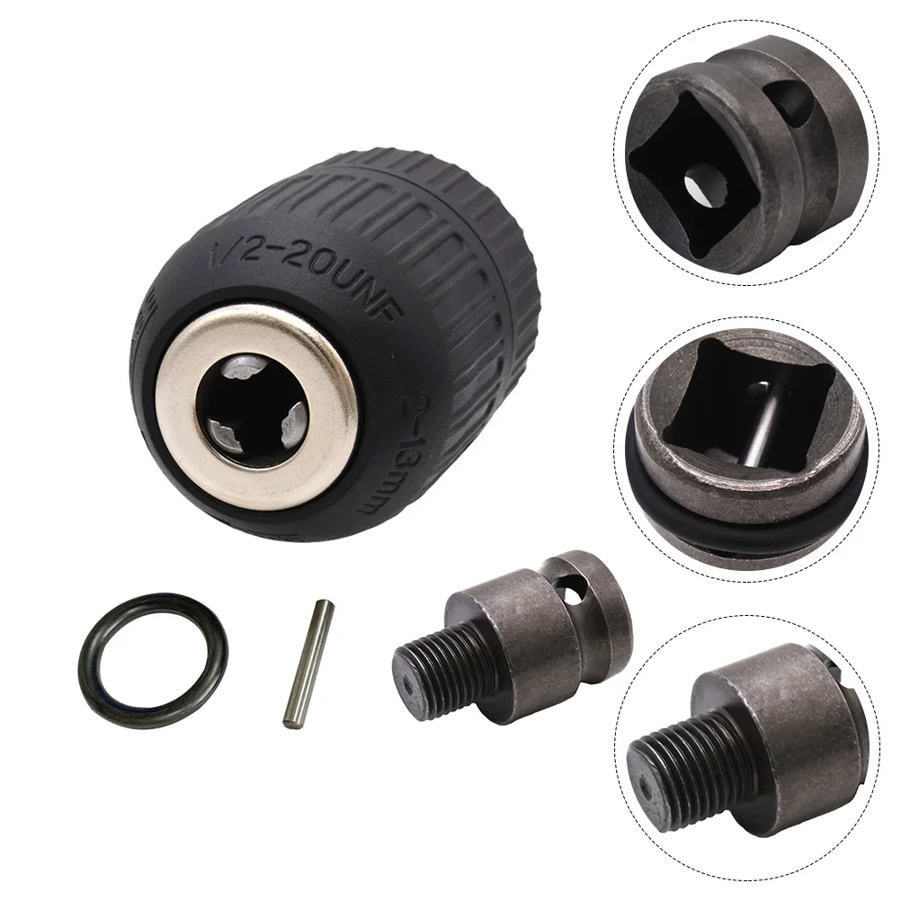 

Сверлильный патрон для ударного драйвера 2- 13 мм, безключевой патрон, адаптер для дрели