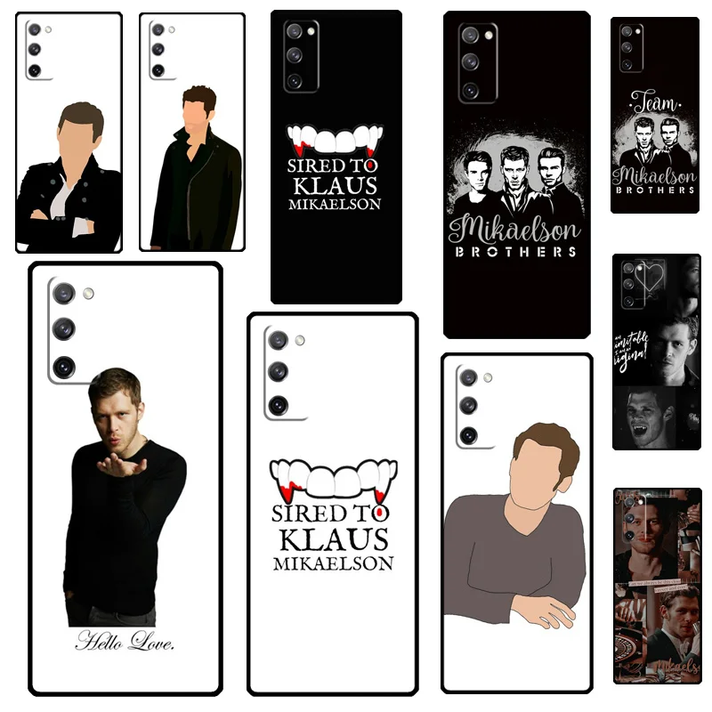 Чехол для телефона Klaus Mikaelson Vampire Diaries Samsung Galaxy S25 S24 Ultra S9 S10 S20 S21 FE S22 Plus S23 Back Cover
