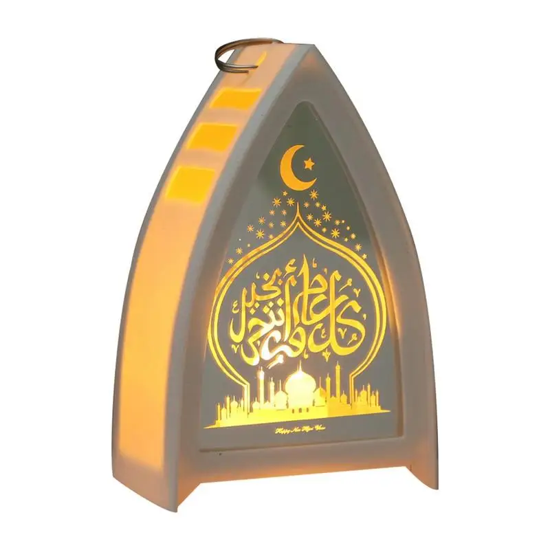 

Eid Lights Islamic Lamp Decoration Festival Table Light Home Decoration Gift Retro Night Light Hanging Ornament
