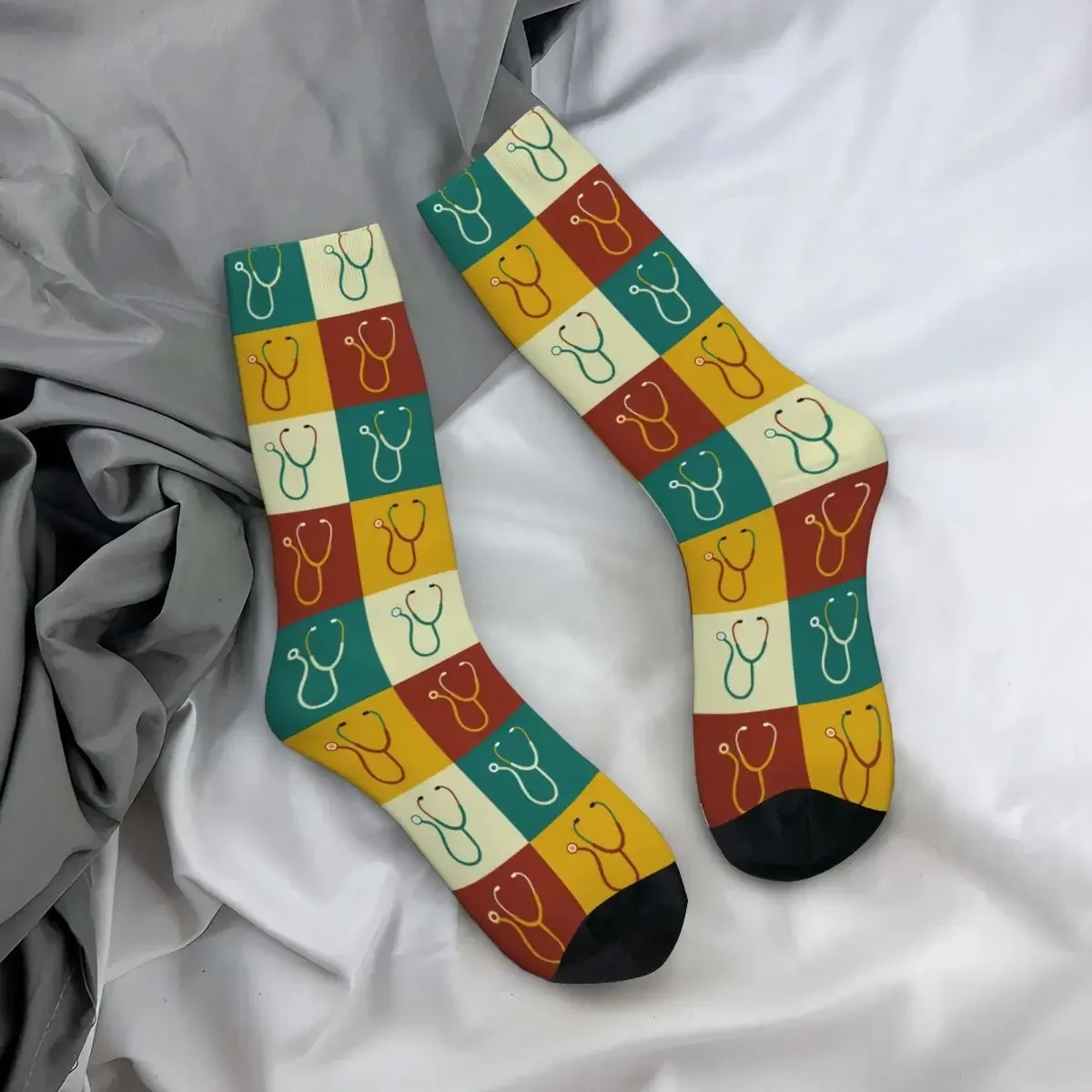 Дизайн стетоскопа подарок для врачей медсестер носков веток супермягкие чулки в