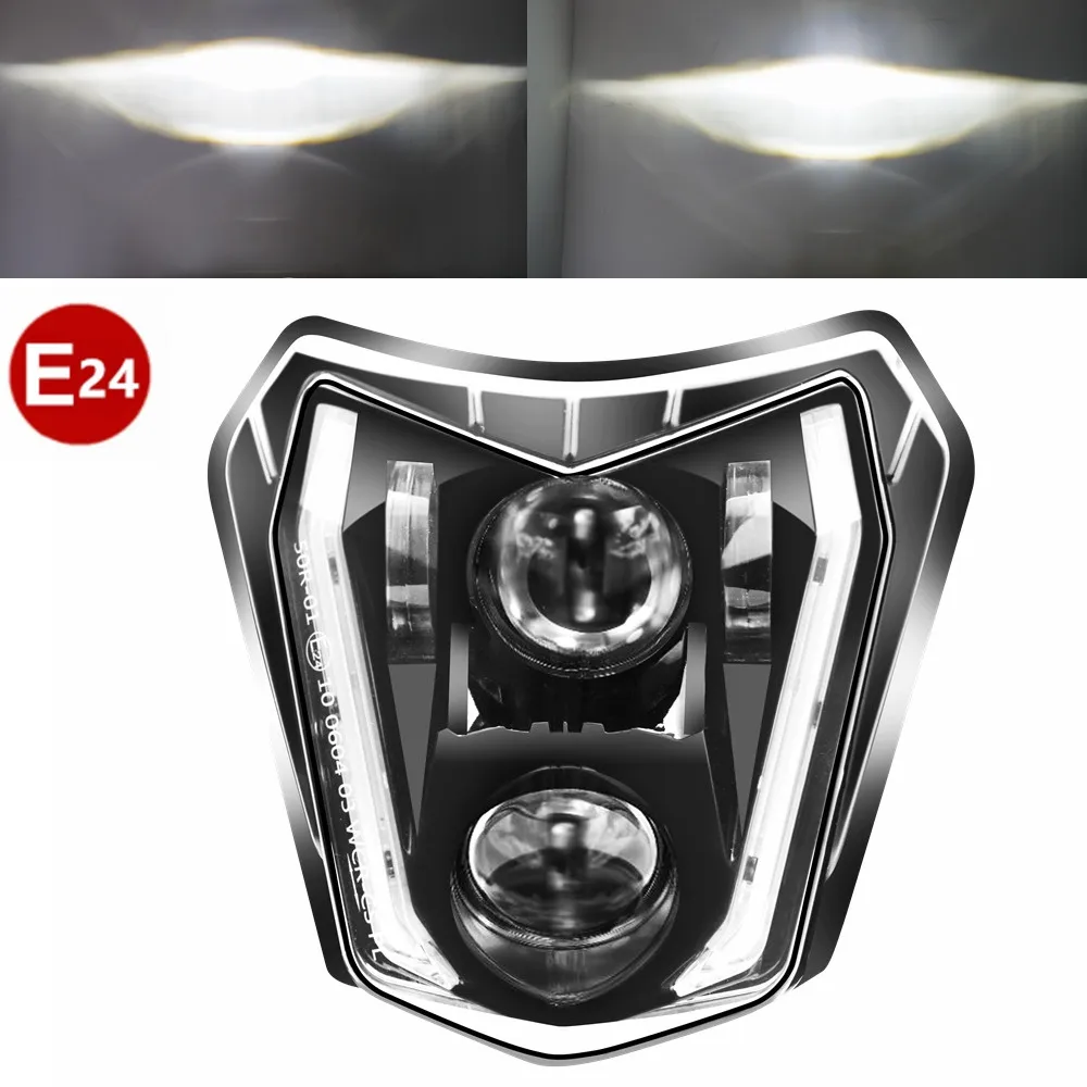 Светодиодная Фара Для Мотоцикла В Сборе KTM EXC SX XC-W Dirt Bike Enduro 300 125 250 350 450 530 690