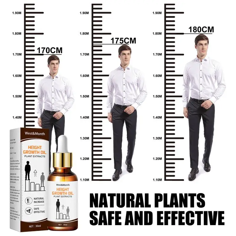 

Increase Height Essential Oil Herbal Conditioning Body Promote Bone Growth Oils Soothing Foot Body Grow Taller Massage Oil 30ml