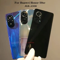 original glass back housing door for huawei honor 5se 50se jlh an00 rear battery cover case camera glass lens frame replacement