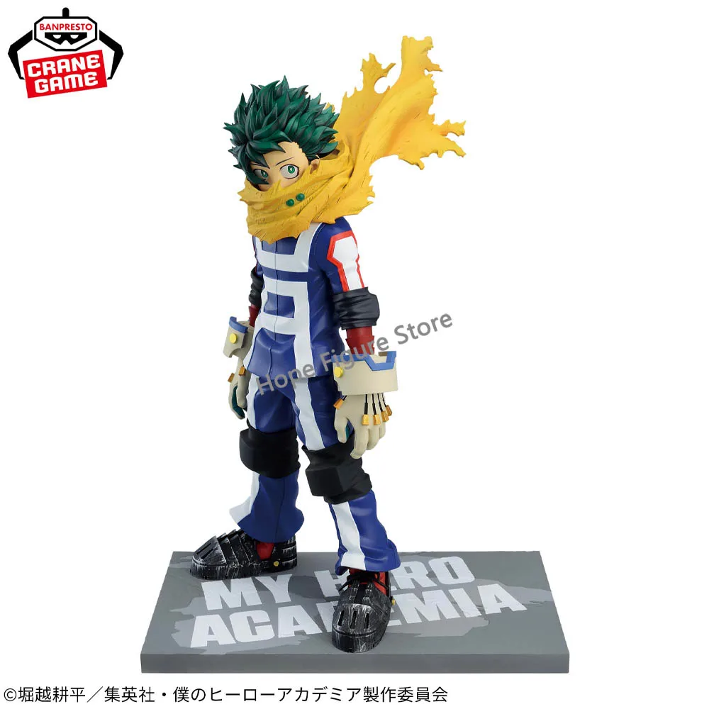 Фото В наличии оригинальная фигурка BANPRESTO 7TH SEASON FIGURE My Hero Academia Color Izuku Midoriya, аниме-модель, оригинальная игрушка в штучной упаковке №1