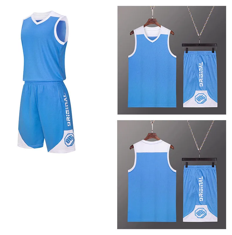 2023 Summer New Men and Women Basketball Training Set Youth Custom Clothing Quick Drying and Breathable University Team Set
