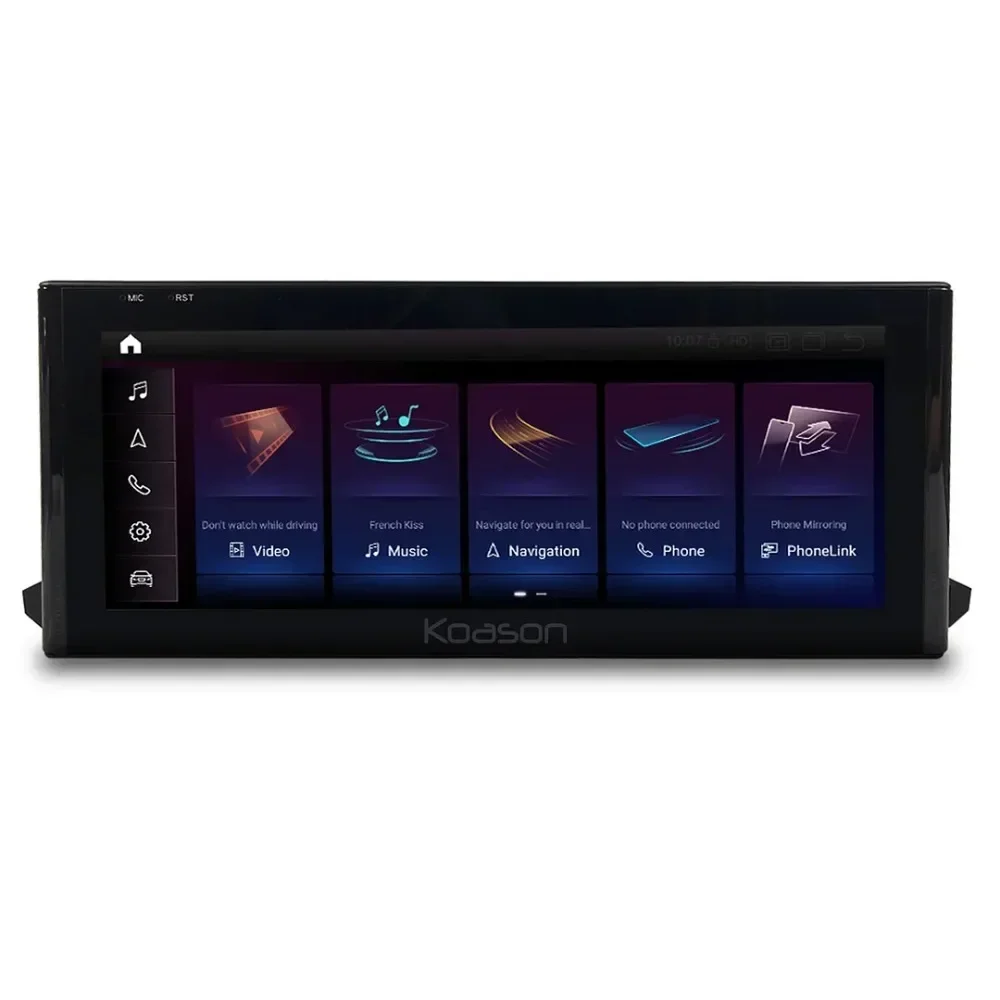 Koason Qualcomm Snapdragon 680 Android 13 беспроводной сенсорный экран Carplay для Audi Q5 2018-2020