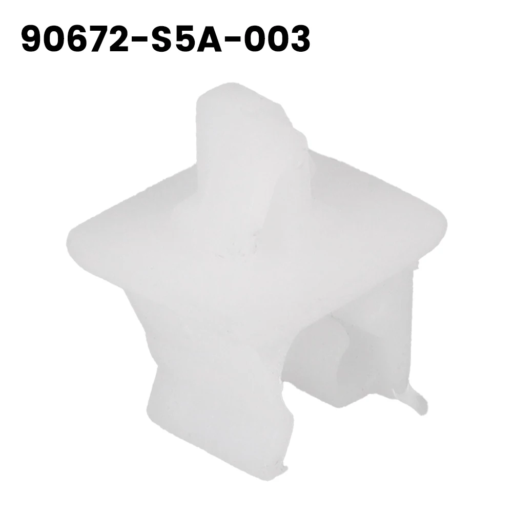 

Держатель зажим капота Опора стержень 90672-SNB-901 90672SNB901 зажим капота Опора стержень Держатель Белая пластиковая искусственная Марка Новинка