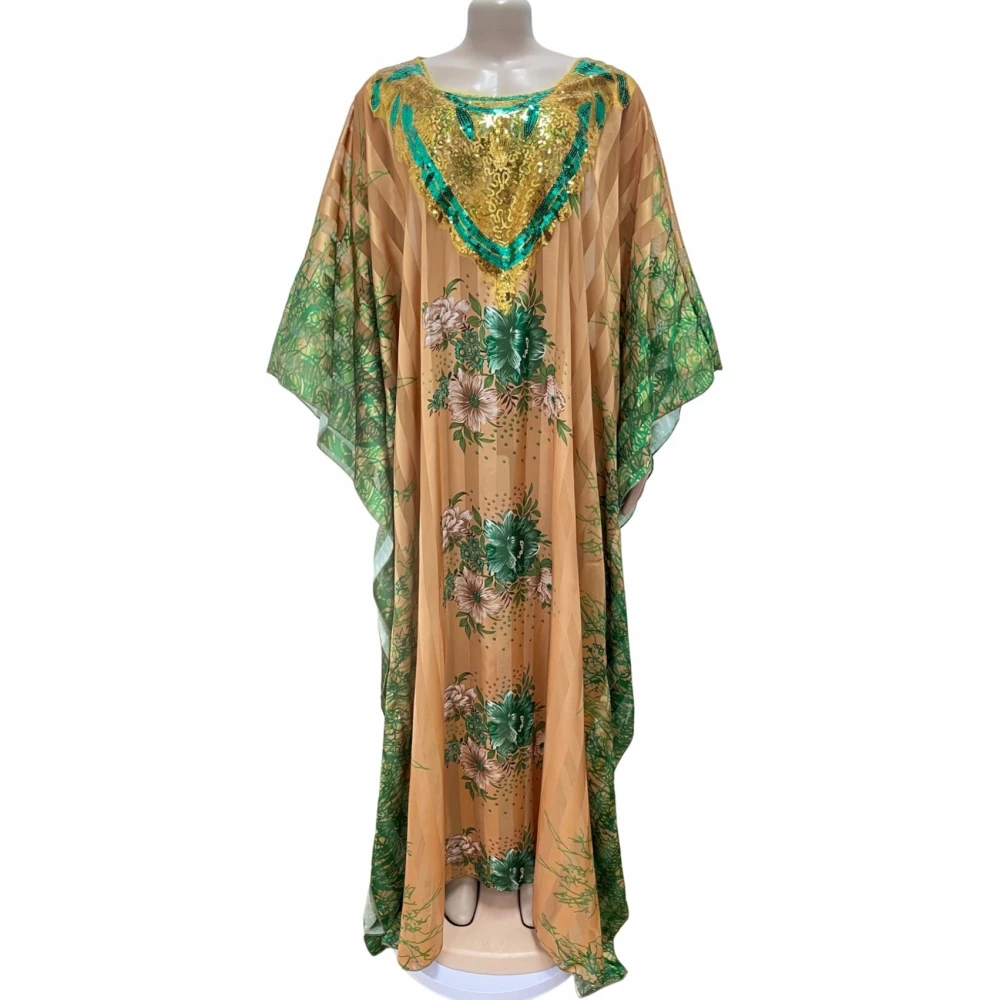 

Африканские яркие платья для женщин, мусульманская мода, Abaya Boubou, Дашики, Анкара, блестящие наряды, платье, Дубай, кафтан, марокканский халат, ...