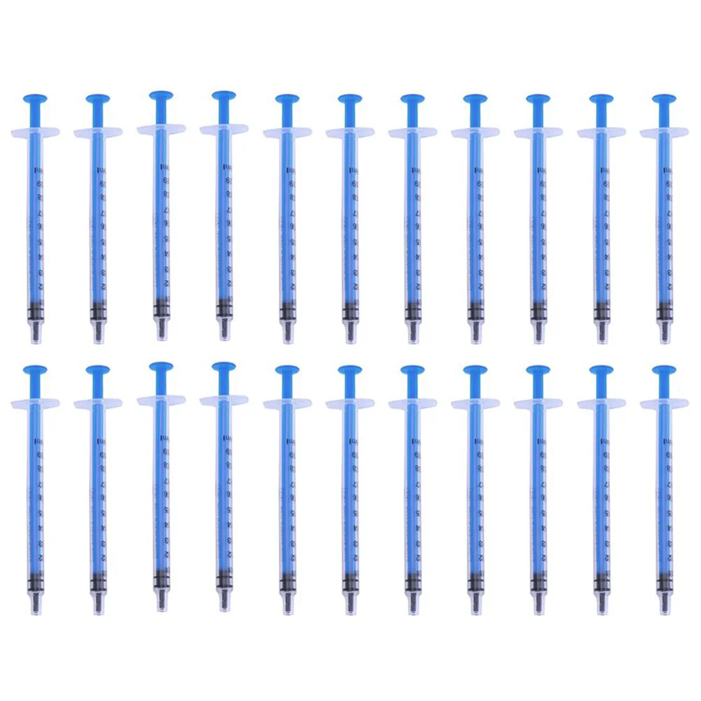 

50PCS Dispensing Multiple Uses Measuring Tools for Scientific Labs 1ml Insulin syringe