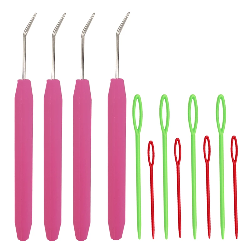 Набор для вязания 6 предметов вязание раньше с пластиковыми вязальными спицами